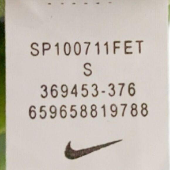 Nike Golf Dri-Fit Polo Top Short Sleeve Green S - Picture 8 of 9